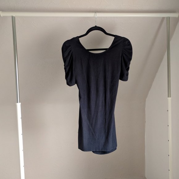 Dynamite Navy Short Feel Good Dress S - Picture 6 of 7